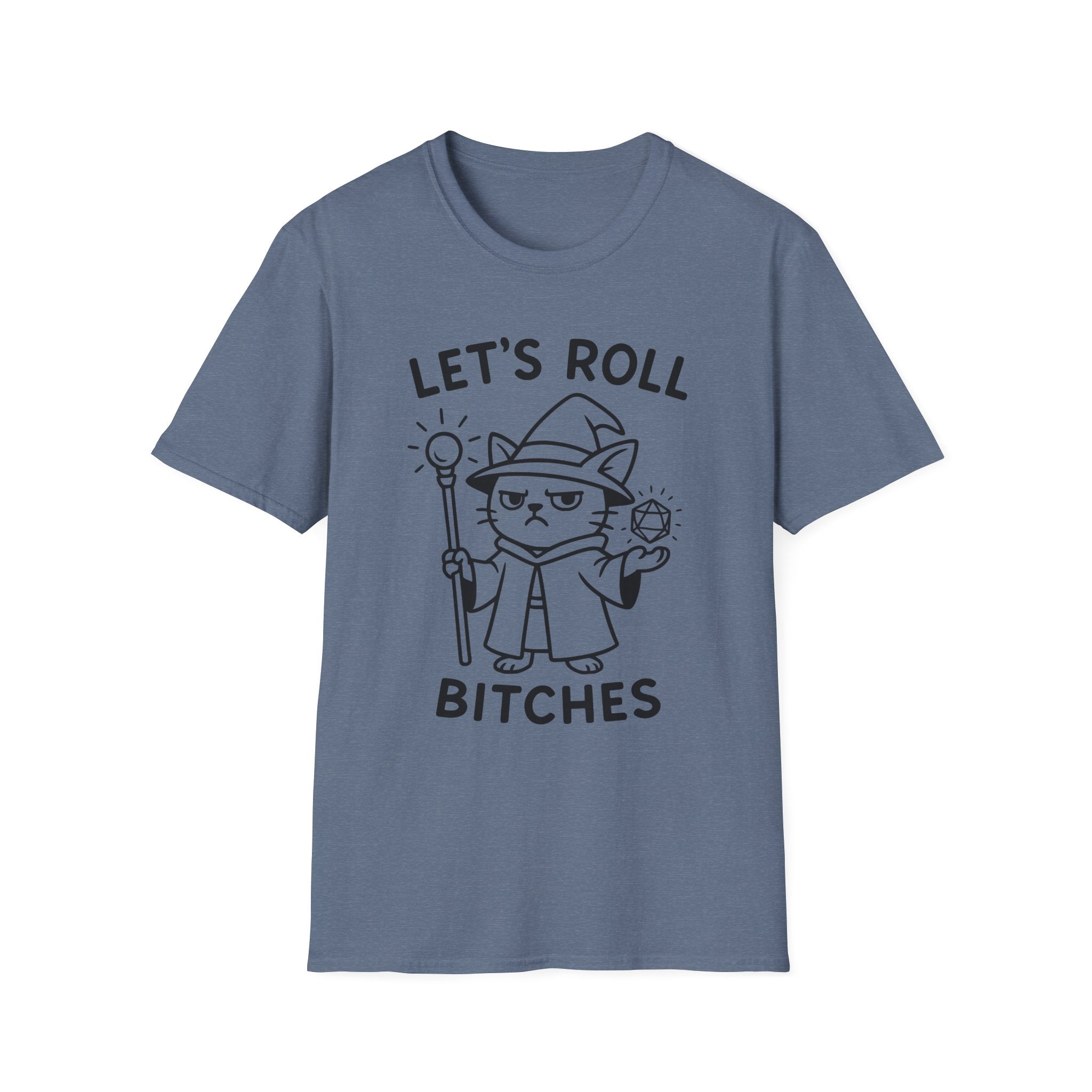 Let’s Roll Bitches DnD Wizard T-Shirt
