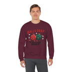 "Balls Deep in Christmas Spirit" Funny Holiday Sweatshirt