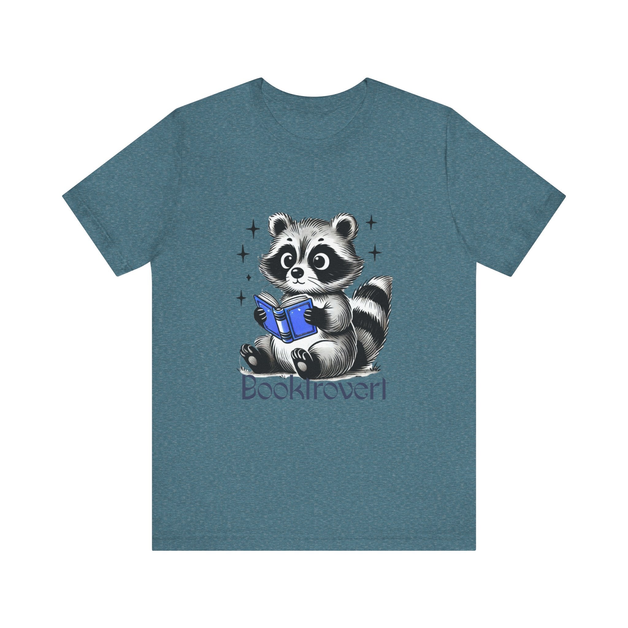 Book Lover Raccoon Tee