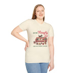 "On the Naughty List and We Regret Nothing" Holiday Cat Tee