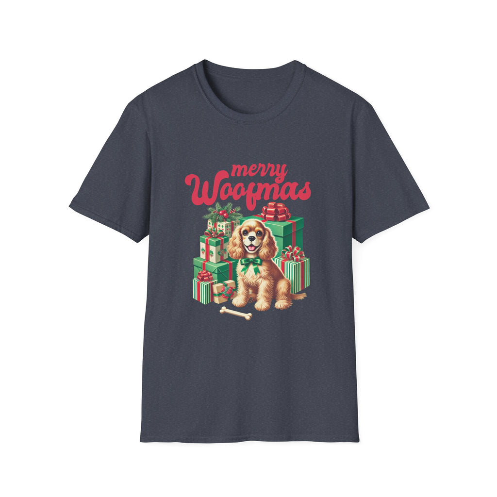 Merry Woofmas Dog Christmas Tee