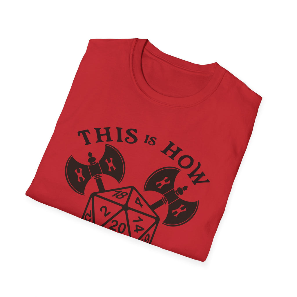 This Is How I Roll D&D Tee