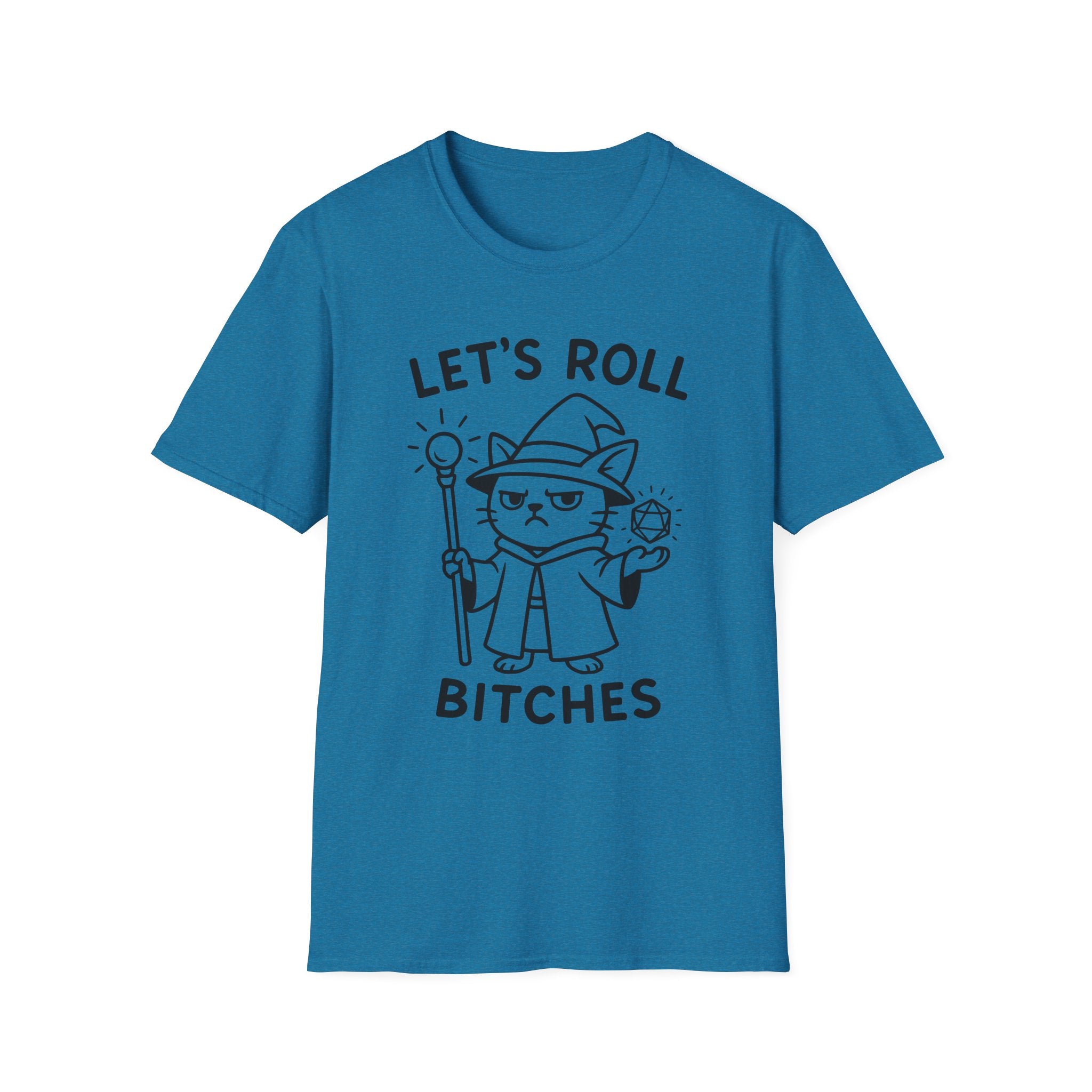 Let’s Roll Bitches DnD Wizard T-Shirt
