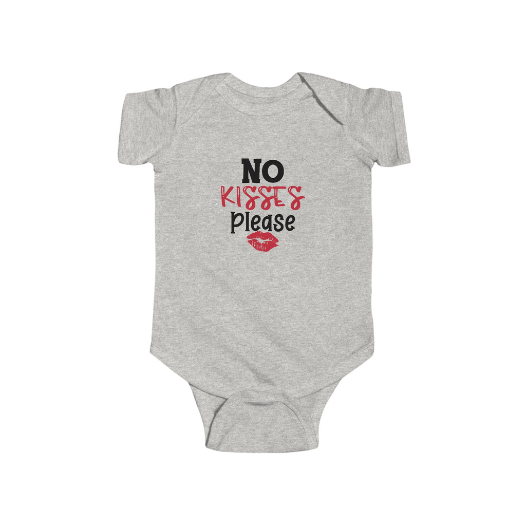 Infant Bodysuit "No Kisses Please"
