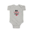 Infant Bodysuit "No Kisses Please"