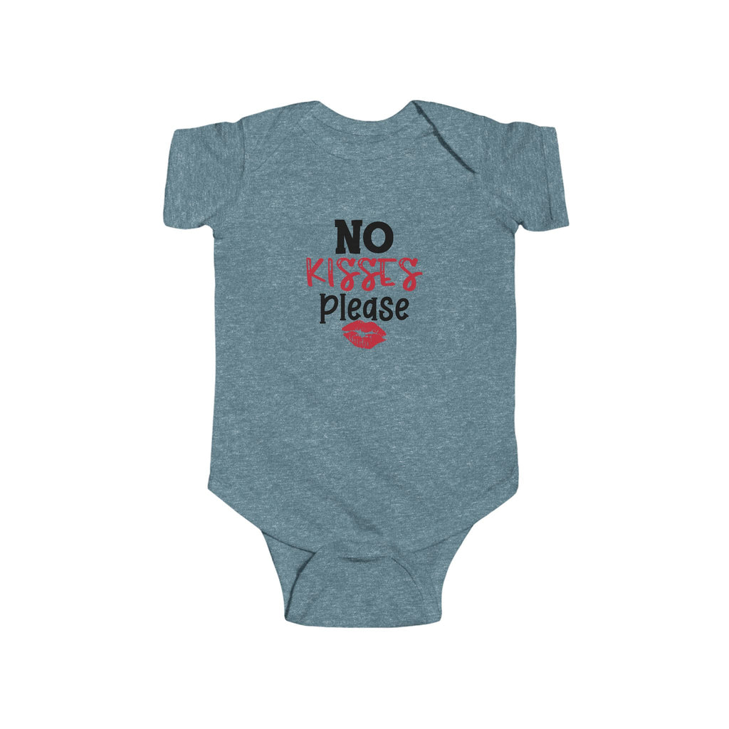 Infant Bodysuit "No Kisses Please"