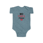 Infant Bodysuit "No Kisses Please"
