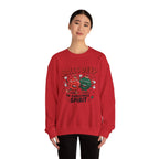 "Balls Deep in Christmas Spirit" Funny Holiday Sweatshirt