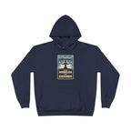 "No Muscles, No Excuses" Vintage Fitness Hoodie