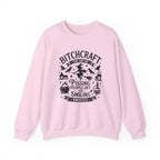 “Bitchcraft: The Art of Pissing People Off and Smiling Sweetly” Witchy Sweatshirt
