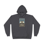 "No Muscles, No Excuses" Vintage Fitness Hoodie