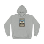 "No Muscles, No Excuses" Vintage Fitness Hoodie