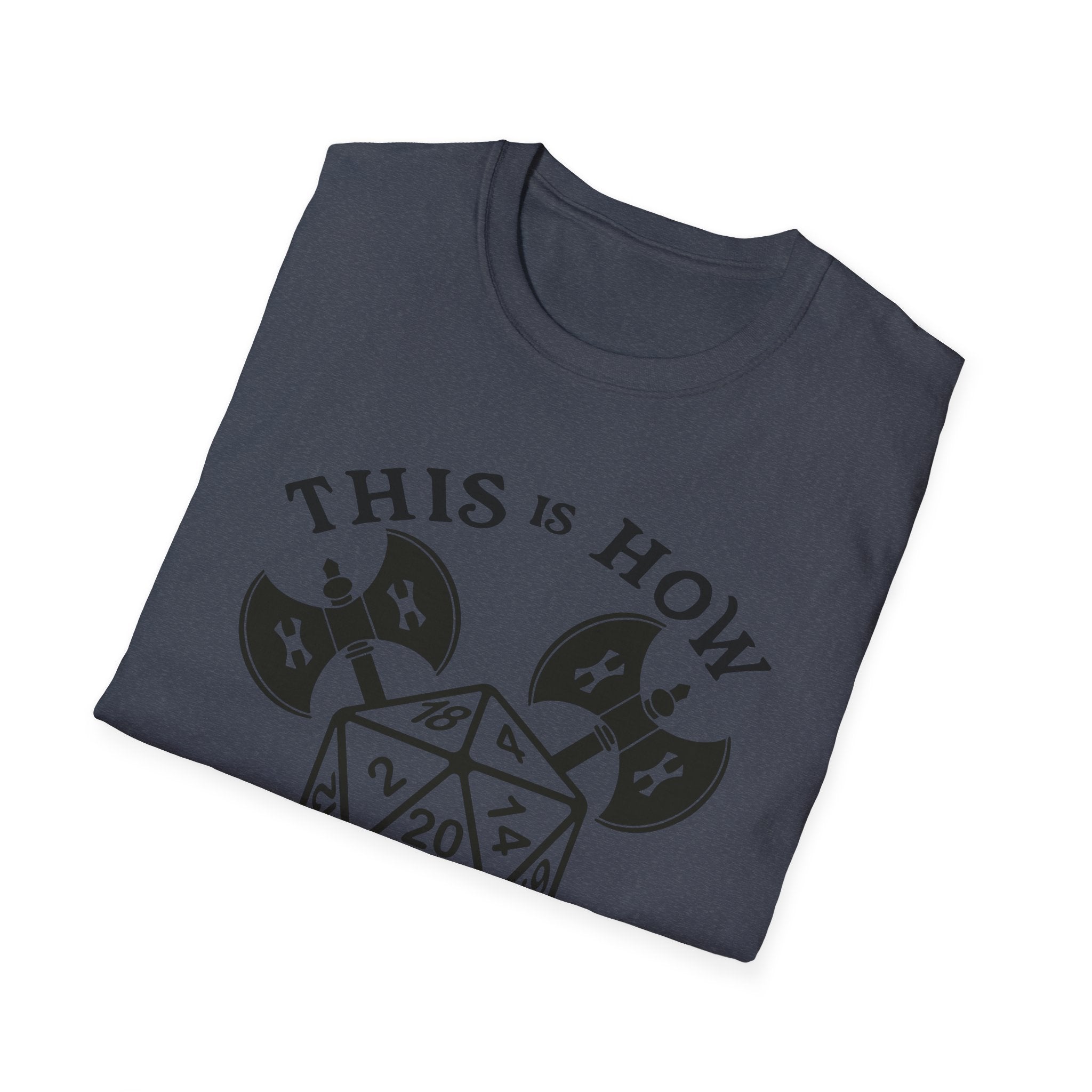 This Is How I Roll D&D Tee