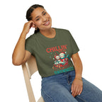 Chillin' With My Snowmies Christmas Tee