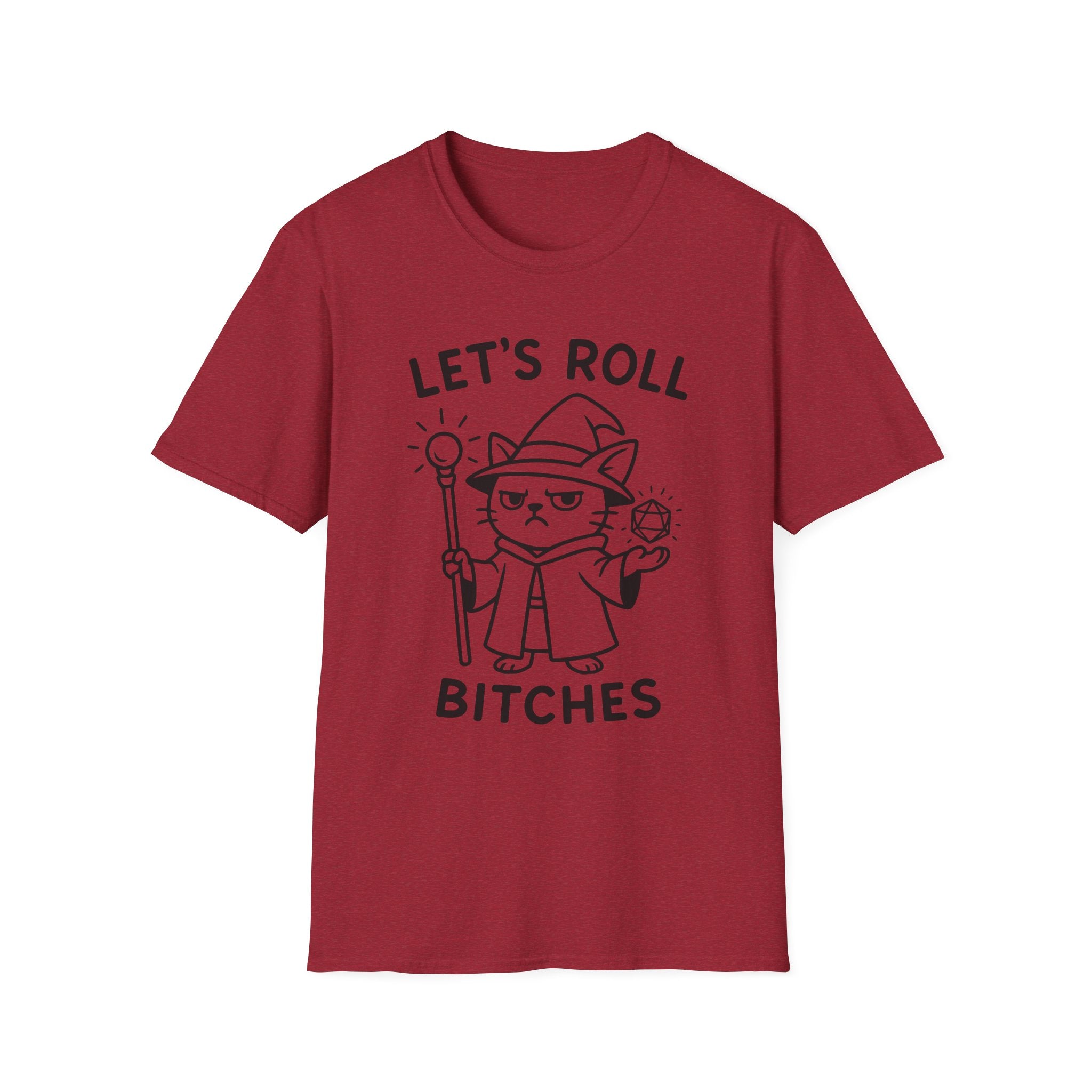 Let’s Roll Bitches DnD Wizard T-Shirt