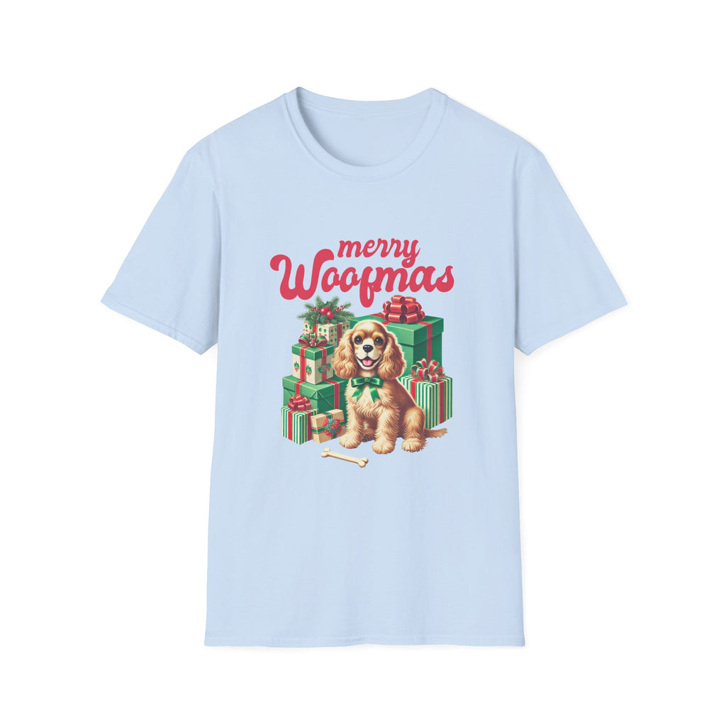 Merry Woofmas Dog Christmas Tee