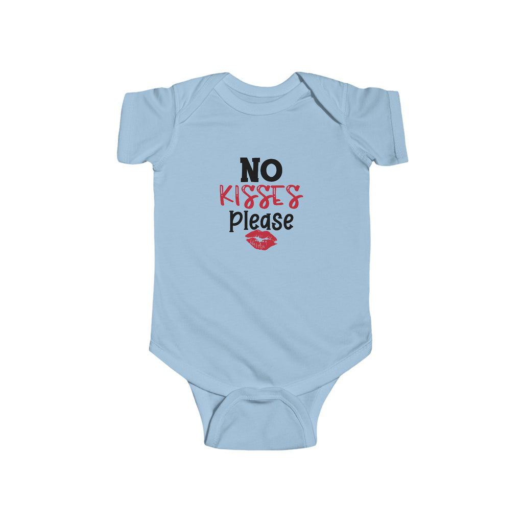 Infant Bodysuit "No Kisses Please"