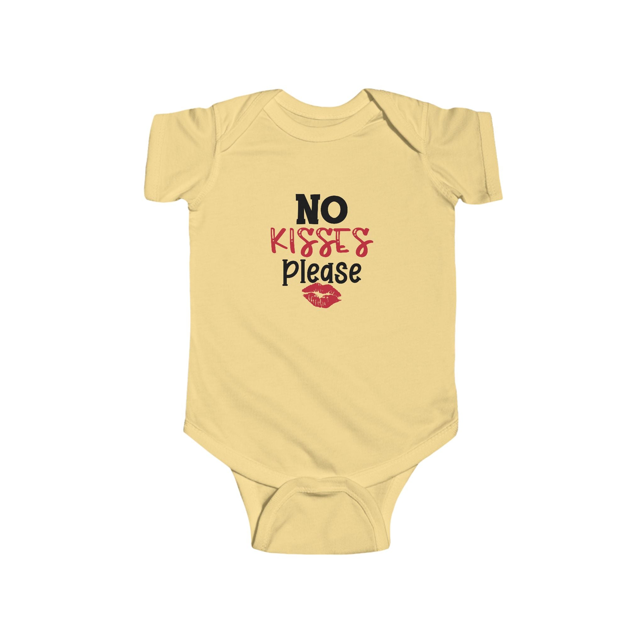 Infant Bodysuit "No Kisses Please"