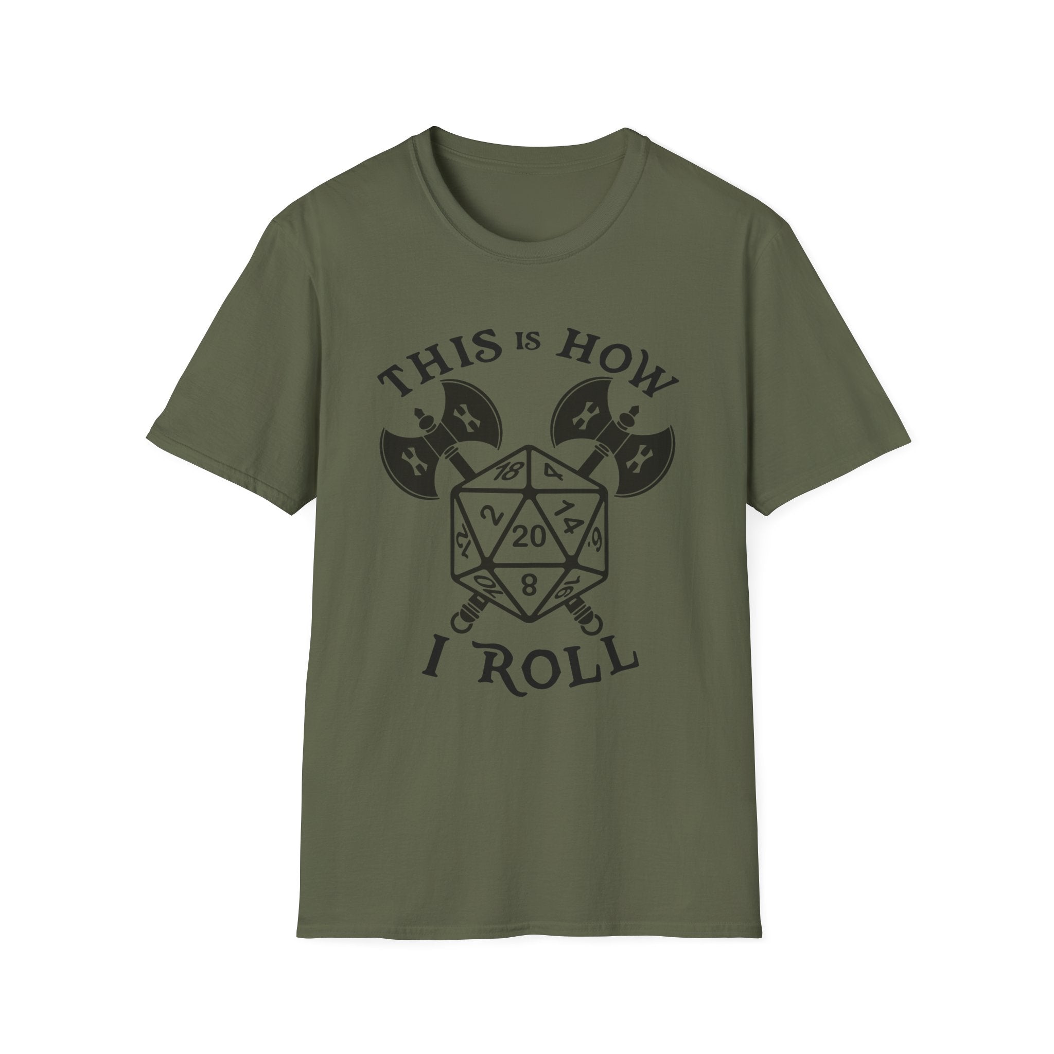 This Is How I Roll D&D Tee