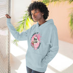 'It's Freezing Season' Hoodie with Skull & Plaid