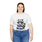 Book Lover Raccoon Tee