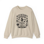 “Bitchcraft: The Art of Pissing People Off and Smiling Sweetly” Witchy Sweatshirt