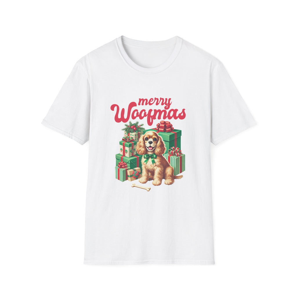 Merry Woofmas Dog Christmas Tee