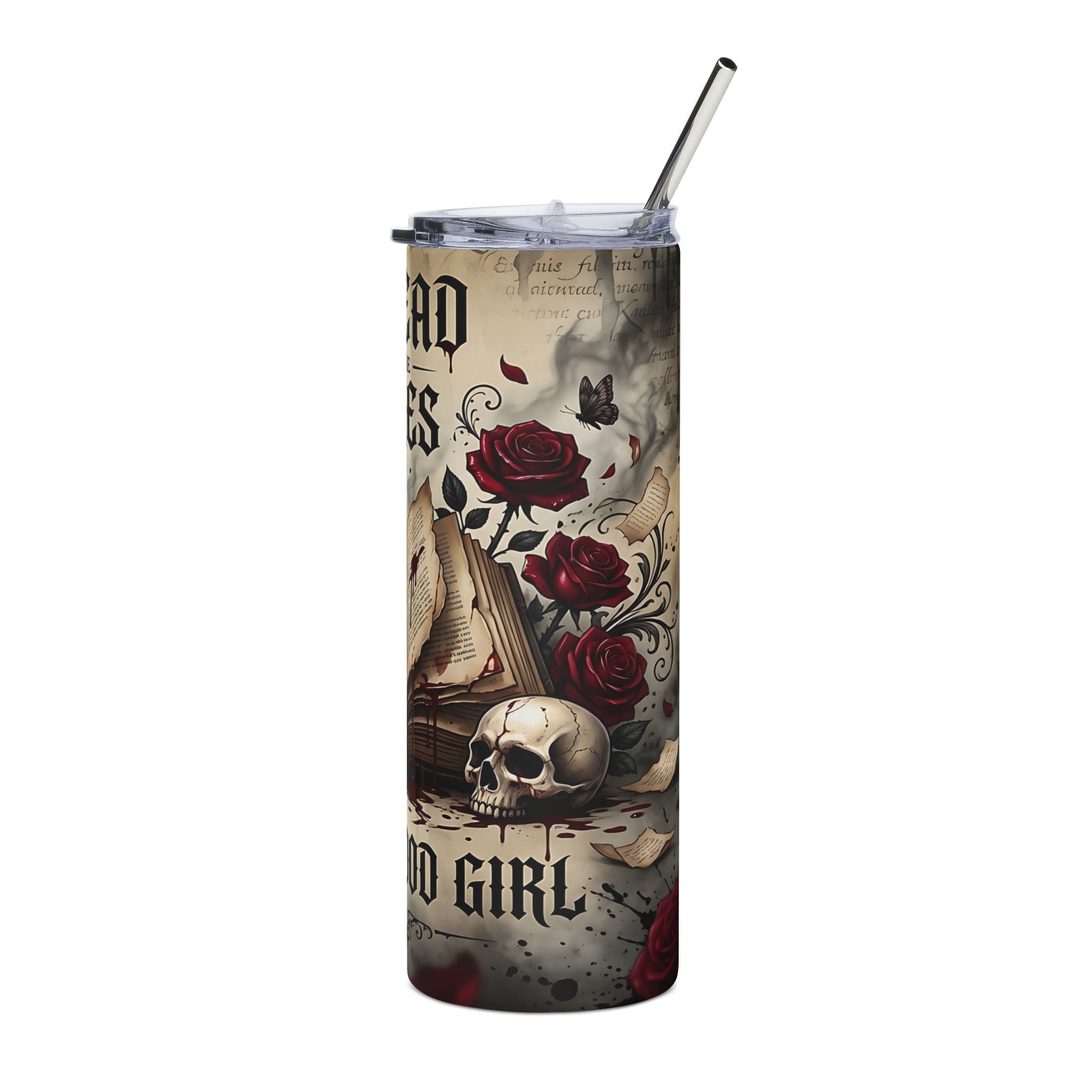 "Spread Those Pages Like a Good Girl" — 20oz Stainless Steel Tumbler