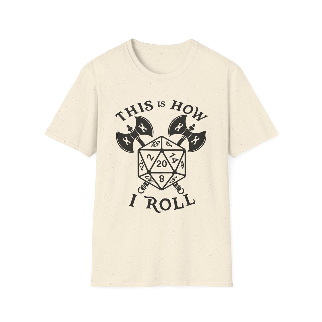 This Is How I Roll D&D Tee