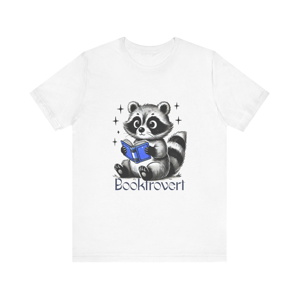 Book Lover Raccoon Tee