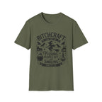 "Bitchcraft The Art of Pissing People Off and Smiling Sweetly" Witchy Tee