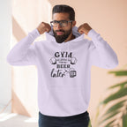 "Gym Now, Beer Later" Fitness Hoodie