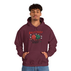 "Balls Deep in Christmas Spirit" Funny Holiday Hoodie