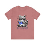 Book Lover Raccoon Tee