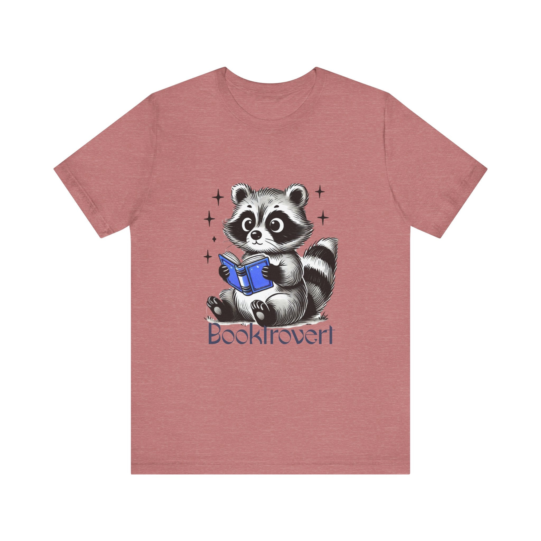 Book Lover Raccoon Tee