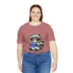 Book Lover Raccoon Tee