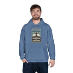 "No Muscles, No Excuses" Vintage Fitness Hoodie