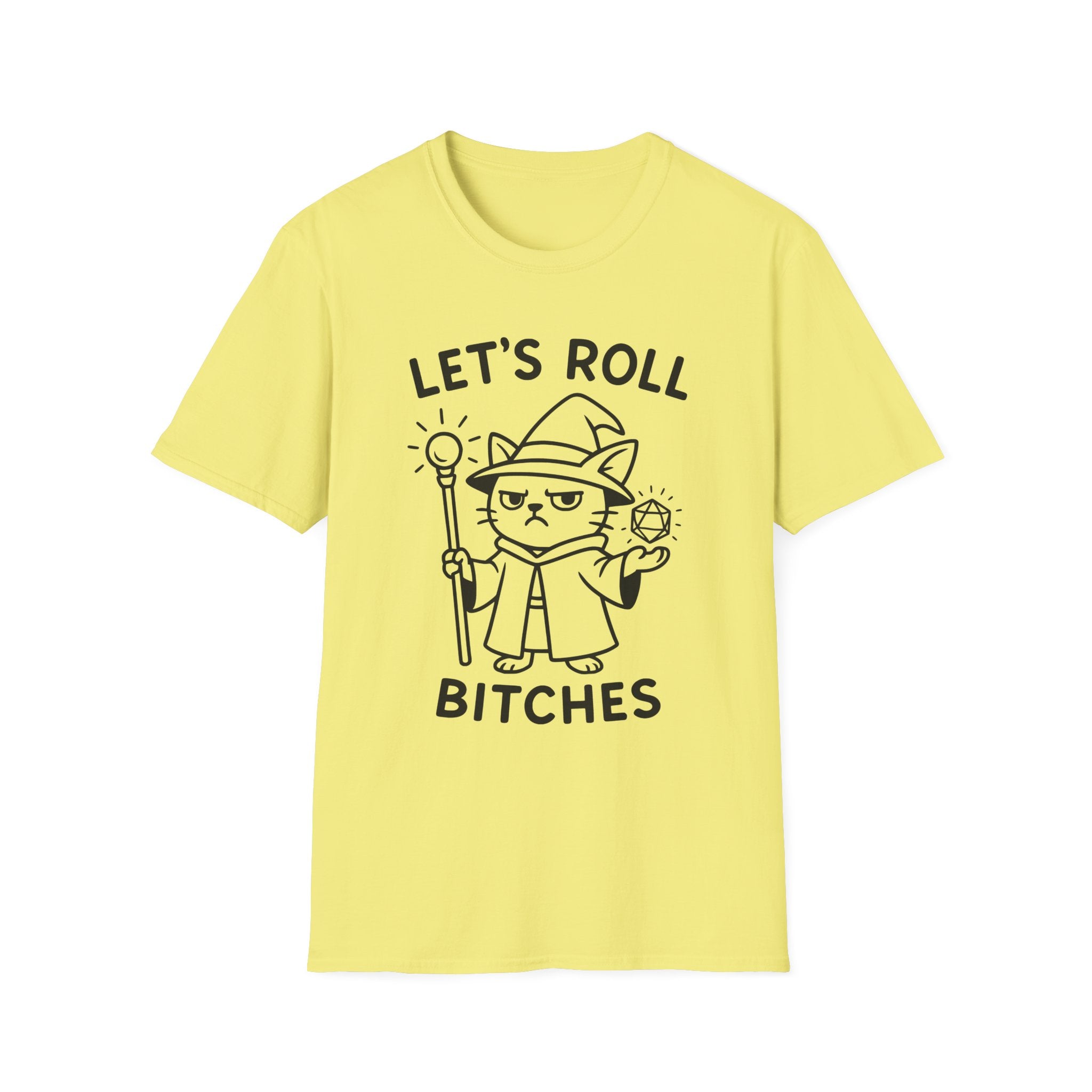 Let’s Roll Bitches DnD Wizard T-Shirt
