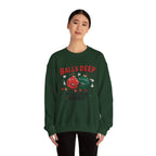 "Balls Deep in Christmas Spirit" Funny Holiday Sweatshirt