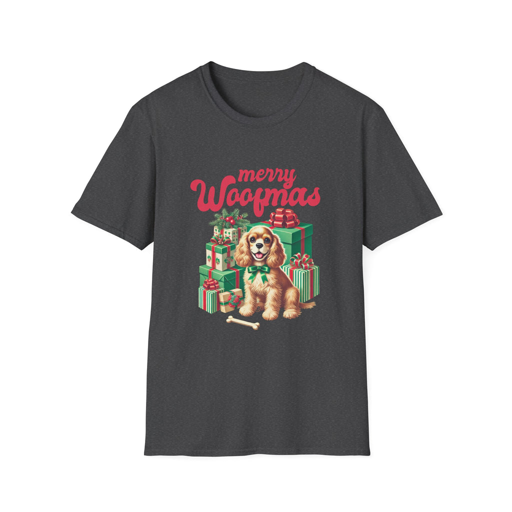 Merry Woofmas Dog Christmas Tee