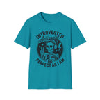 Introverted Antisocial T-Shirt — "Perfect As I Am" Skull Graphic Tee