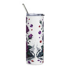 'I Prefer the Villain' Gothic Rose Insulated Cup — 20oz Stainless Tumbler