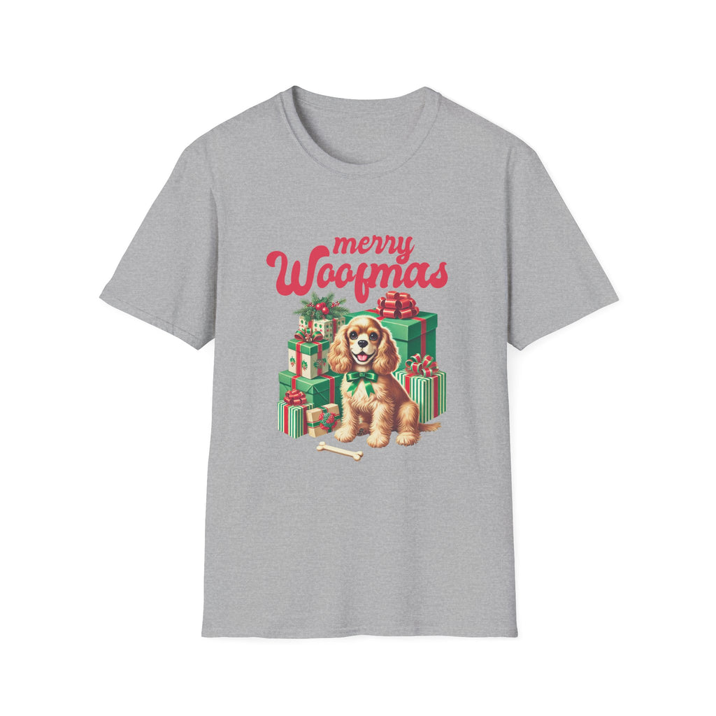 Merry Woofmas Dog Christmas Tee