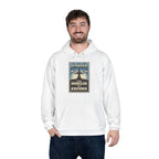 "No Muscles, No Excuses" Vintage Fitness Hoodie