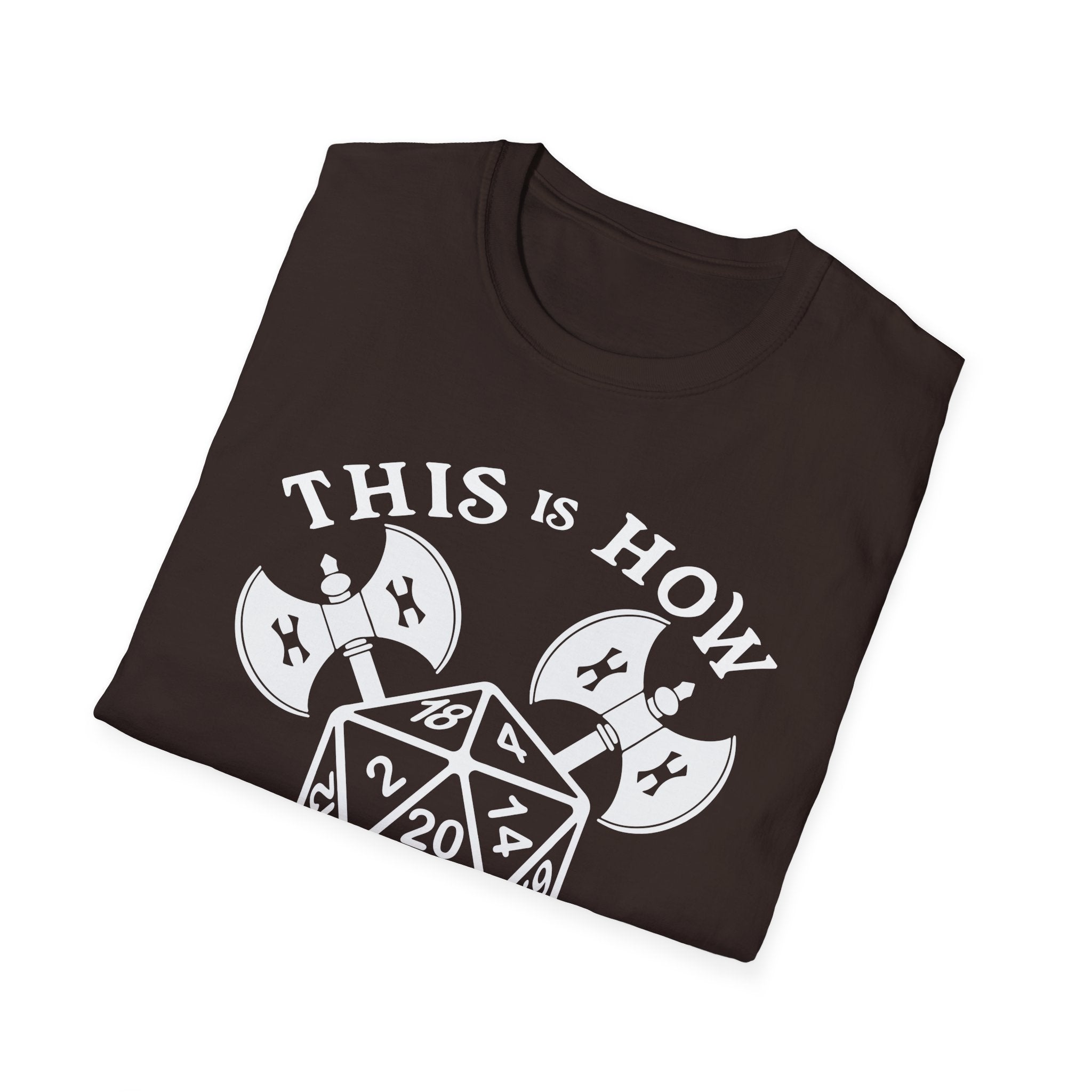 This Is How I Roll D&D Tee