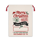 "Special Delivery" Christmas Gift Bag — Personalized Santa Sack