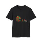 Christmas Ornament PacMan, Gnome, Gingerbread & Snowman Holiday Tee