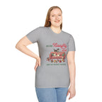 "On the Naughty List and We Regret Nothing" Holiday Cat Tee