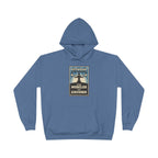 "No Muscles, No Excuses" Vintage Fitness Hoodie