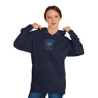 Freezing Season Hoodie — Winter Snowflake Pullover Sweatshirt